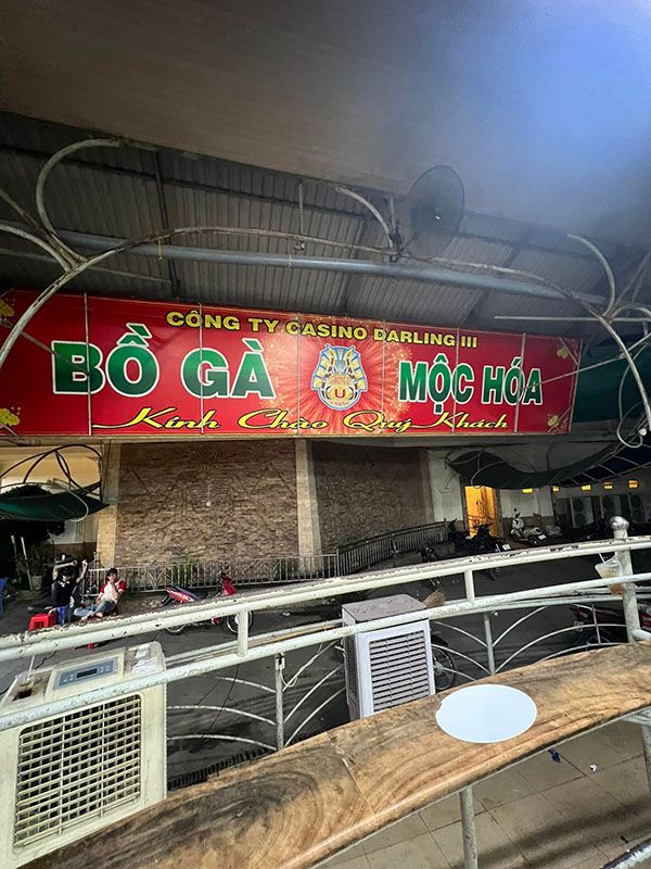 Bồ gà nơi diễn ra các trận đá gà cược ăn tiền