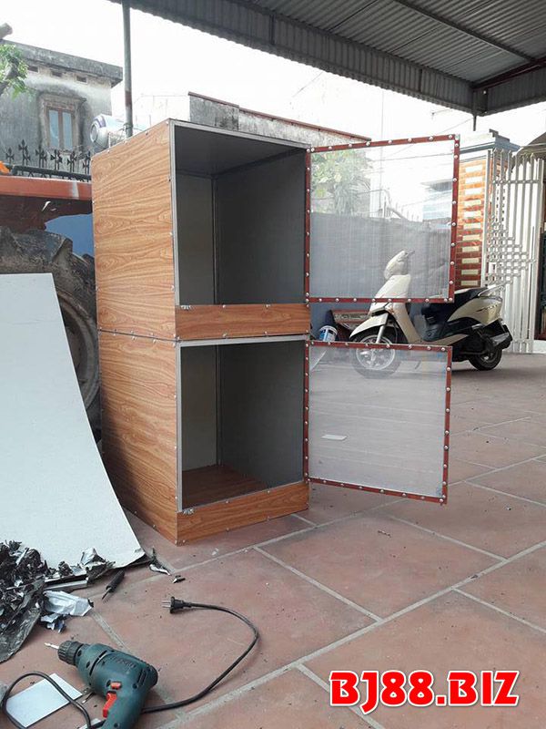 Kích thước chuồng gà chọi cho mục đích ngủ nghỉ kích thước sẽ nhỏ